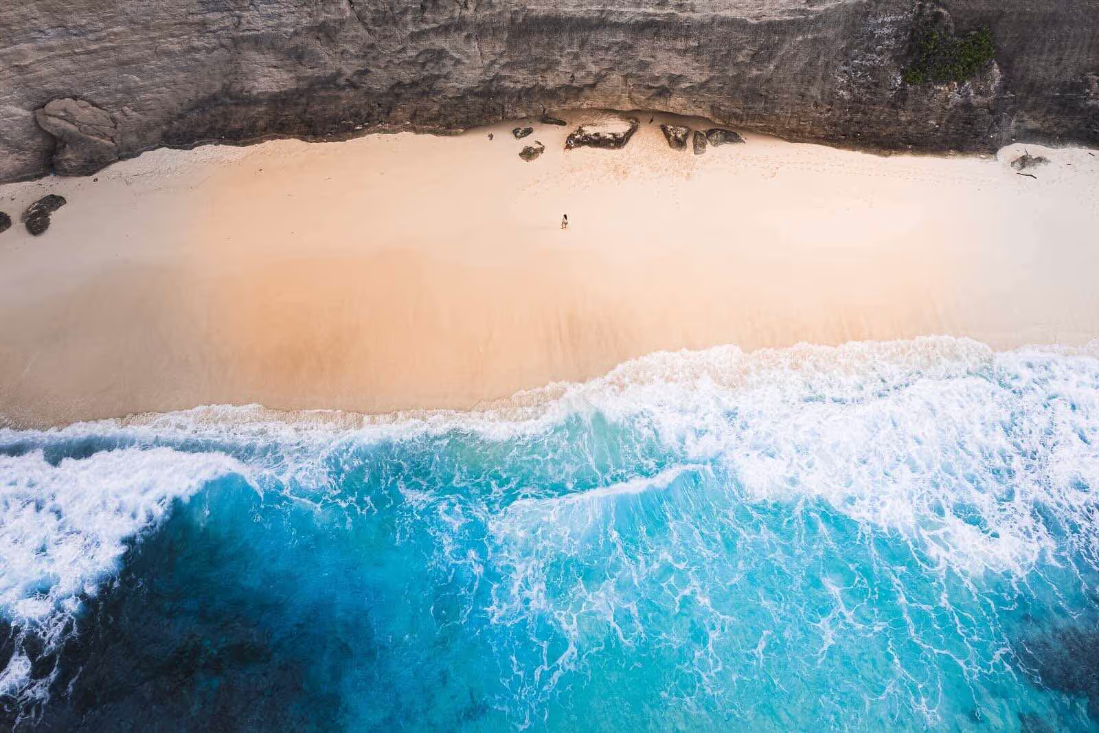 Diamond Beach panoramic view